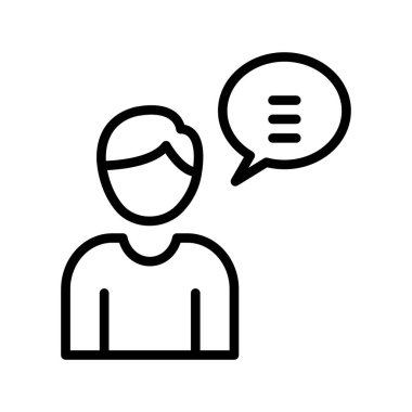 Kolayca düzenleyebilen ya da düzenleyebilen İletişim Vektörü simgesi