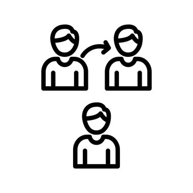 Kolayca düzenleyebilen ya da düzenleyebilen İletişim Vektörü simgesi