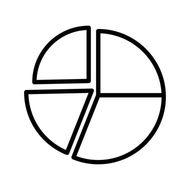 Kolayca düzenleyebilen ve düzenleyebilen dairesel grafik vektörü simgesi