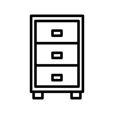 Kolayca düzenleyebilen veya düzenleyebilen Kabine Vektörü simgesi