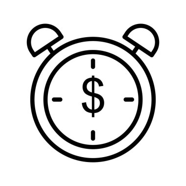 Kronometre Vektör simgesi kolayca değiştirilebilir veya düzenlenebilir