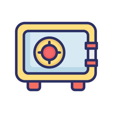 Kolayca değiştirebilen ya da düzenleyebilen kasa simgesi 