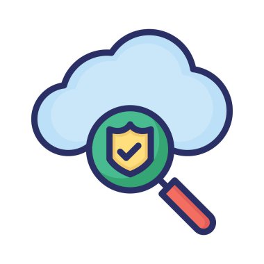 Kolayca düzenleyebilen ya da düzenleyebilen bulut hesaplama simgesi