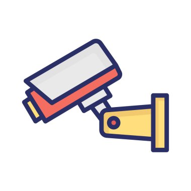  Kolayca düzenleyebilen ya da düzenleyebilen CCTV kamera simgesi