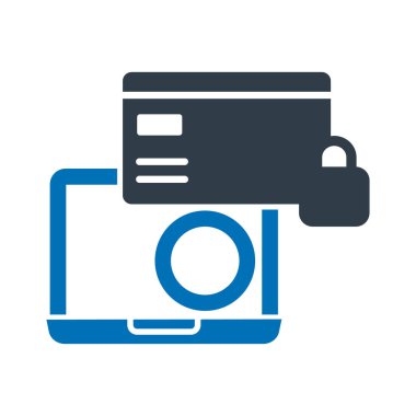 Güvenlik çevrimiçi ödeme simgesi kolayca düzenleyebilir ya da değiştirebilir