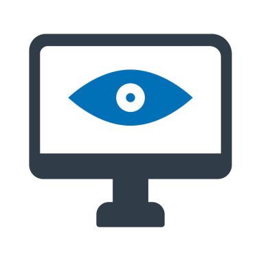 Kolayca düzenleyebilen ya da düzenleyebilen bilgisayar izleme simgesi