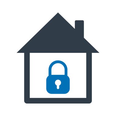 Kolayca düzenleyebilen ya da düzenleyebilen ev izleme simgesi