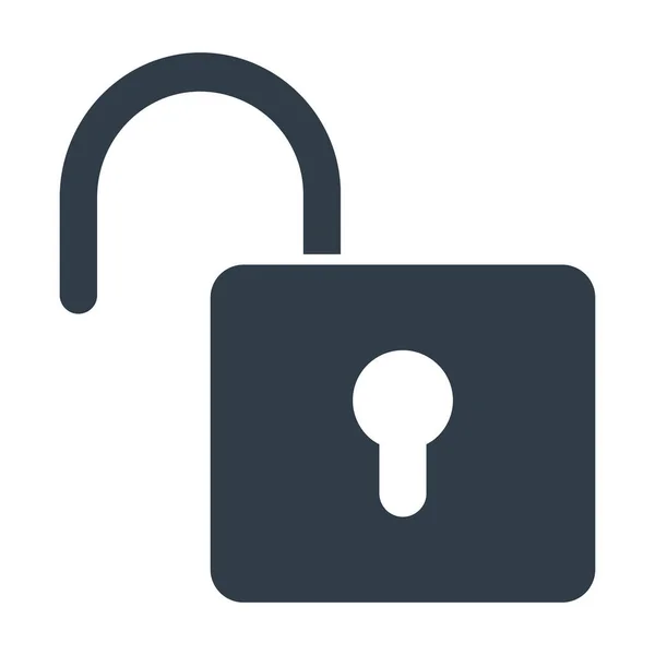 Ref Lock Icon Which Can Easily Modify Edit — стоковый вектор