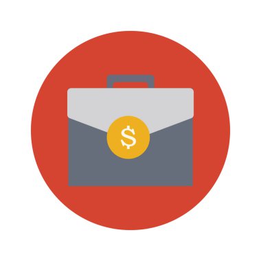 Briefcase Vector Icon which can be easily modified or edit