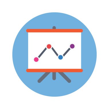 business analytics Vector Icon which can be easily modified or edit