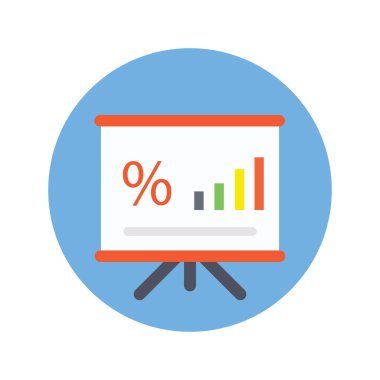 Business analysis Vector Icon which can be easily modified or edit