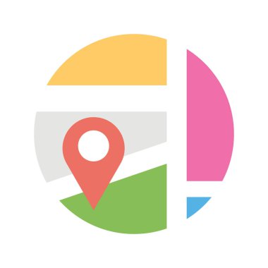 Gps Vector Icon which can be easily modified or edit