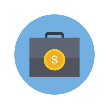 Briefcase Vector Icon which can be easily modified or edit