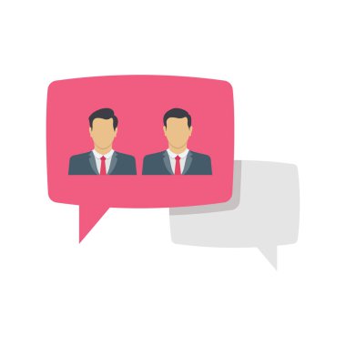 Kolayca değiştirebilen veya düzenleyebilen Sohbet kabarcığı Vektörü simgesi