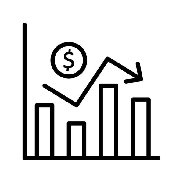 Capital Market Vector Icon Which Can Easily Modified Edit — Διανυσματικό Αρχείο