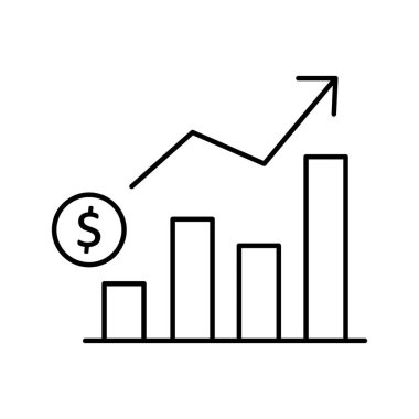 Kolayca değiştirilebilen veya düzenlenebilen büyük pazar vektör simgesi