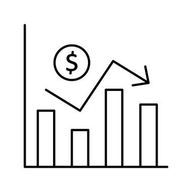Kolayca değiştirilebilen veya düzenlenebilen büyük pazar vektör simgesi
