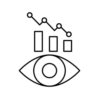Kolayca değiştirilebilen ya da düzenlenebilen veri analiz vektörü simgesi