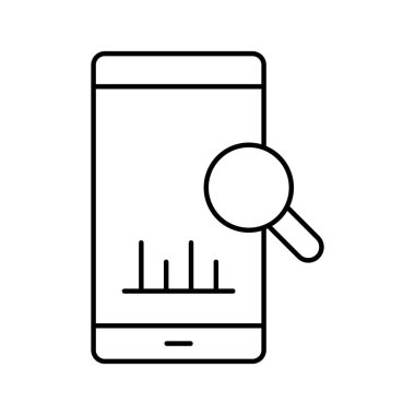 Kolayca değiştirilebilen ya da düzenlenebilen uygulama analitik vektör simgesi