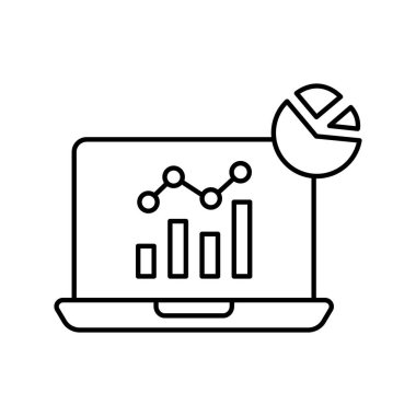 Kolayca değiştirilebilen ya da düzenlenebilen statik site vektör simgesi