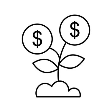 para büyüme vektörü simgesi kolayca değiştirilebilir ya da düzenlenebilir