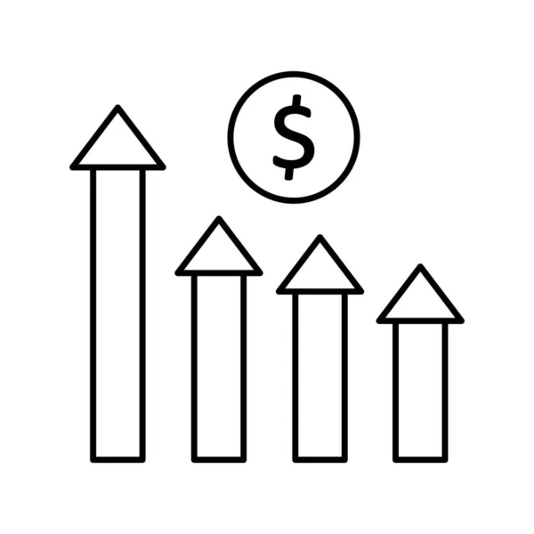 Bond Rates Vector Icon Which Can Easily Modified Edit — Vettoriale Stock