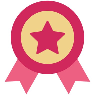 Kolayca değiştirebilen veya düzenleyebilen yalıtılmış Vektör simgesi ödülü