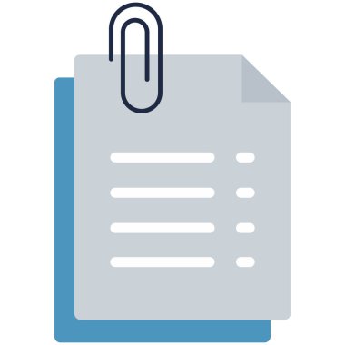 Kolayca düzenleyebilen ve düzenleyebilen Belge Eklentisi İzole Edilmiş Vektör simgesi