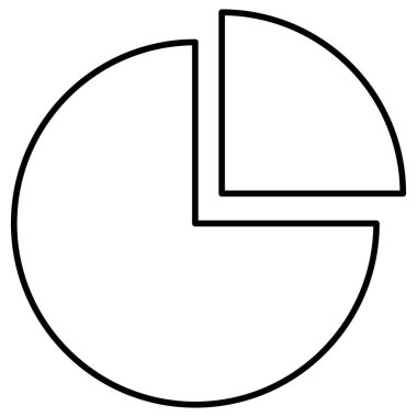 Kolayca düzenleyebilen ya da düzenleyebilen izole edilmiş vektör simgesi