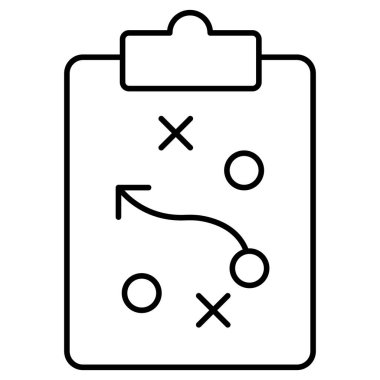 Kolayca değiştirebilen veya düzenleyebilen Strateji İzole Vektör simgesi