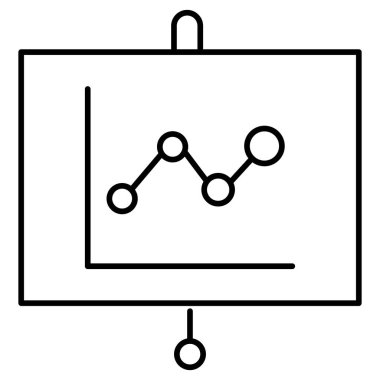 İş analizi, kolayca düzenleyebilen ya da düzenleyebilen izole edilmiş Vektör simgesi