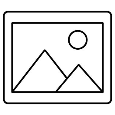 Kolayca değiştirebilen ya da düzenleyebilen izole edilmiş Vektör simgesi