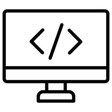 Html izole edilmiş Vektör simgesi kolayca düzenleyebilir ya da değiştirebilir