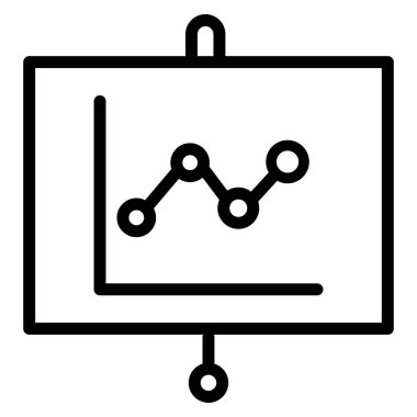 İş analizi, kolayca düzenleyebilen ya da düzenleyebilen izole edilmiş Vektör simgesi