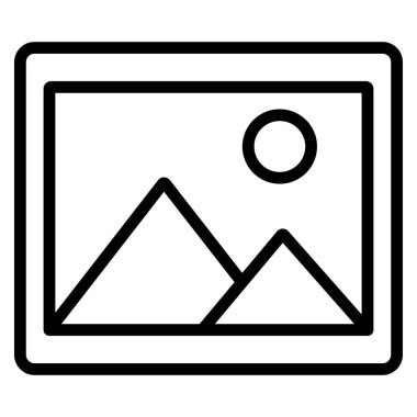 Kolayca değiştirebilen ya da düzenleyebilen izole edilmiş Vektör simgesi