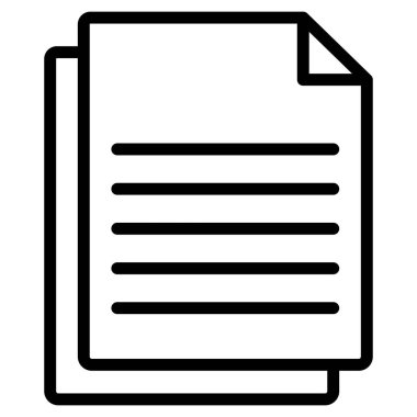 Kolayca düzenleyebilen ya da düzenleyebilen izole edilmiş Vektör simgesi