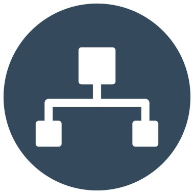 Kolayca düzenleyebilen ve düzenleyebilen Ağ İzole Vektörü simgesi