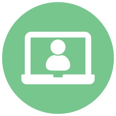 İş toplantısı izole edilmiş Vektör simgesi kolayca düzenleyebilir ya da değiştirebilir