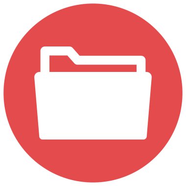 Kolayca düzenleyebilen ya da düzenleyebilen Dizin İzole Vektör simgesi