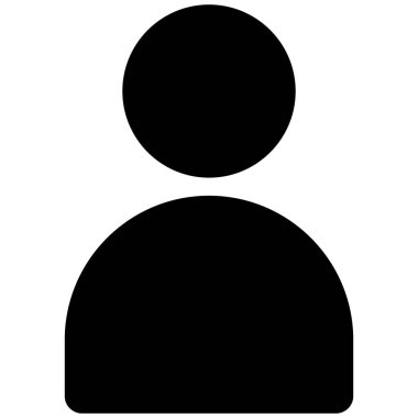 Kolayca değiştirebilen ya da düzenleyebilen Avatar izole edilmiş Vektör simgesi