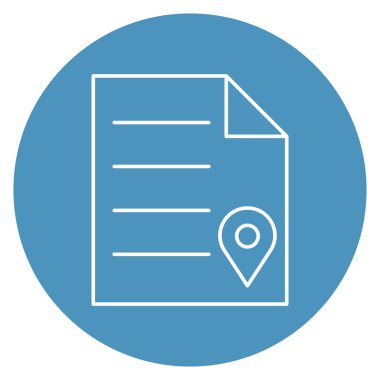 Kolayca düzenleyebilen ve düzenleyebilen izole edilmiş vektör simgesi