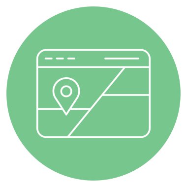 Kolayca değiştirebilen ya da düzenleyebilen izole edilmiş vektör simgesi