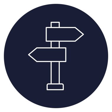 Yönlendirme Kurulu İzole Vektör simgesi kolayca düzenleyebilir veya düzenleyebilir