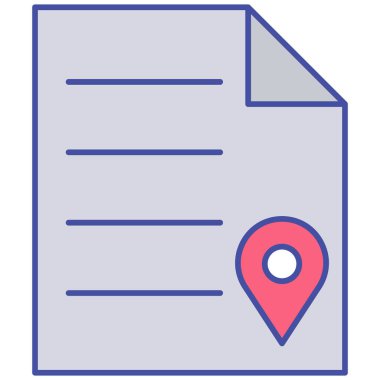 Kolayca düzenleyebilen ve düzenleyebilen izole edilmiş vektör simgesi