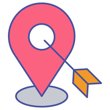 Kolayca değiştirebilen veya düzenleyebilen izole edilmiş vektör simgesi