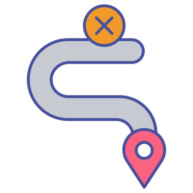 Kolayca değiştirilebilen ya da düzenlenebilen izole edilmiş vektör simgesi