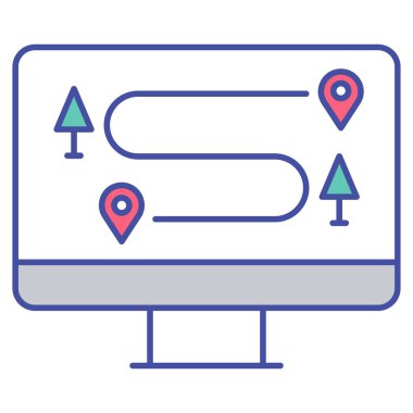 Kolayca değiştirebilen ya da düzenleyebilen izole edilmiş Vektör simgesi
