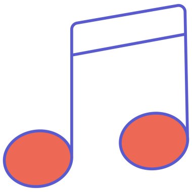 Kolayca değiştirebilen ya da düzenleyebilen müzik izole edilmiş Vektör simgesi