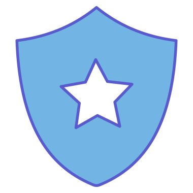  Kolayca değiştirebilen ya da düzenleyebilen izole edilmiş vektör simgesini koru