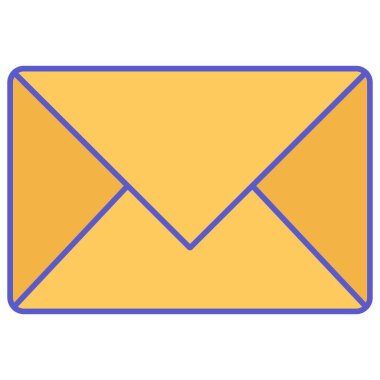 Kolayca düzenleyebilen ve düzenleyebilen Zarflı Vektör simgesi